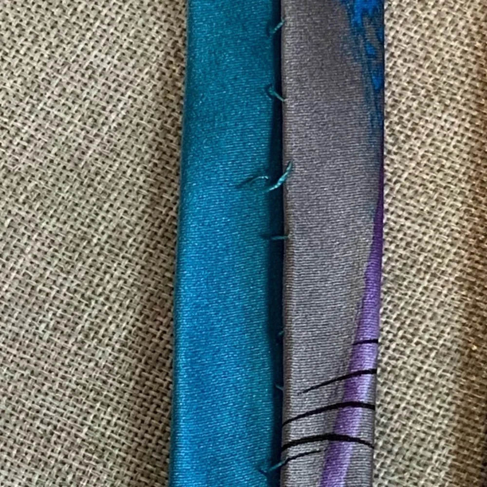 Jerry Garcia Abstract Silk Art Tie